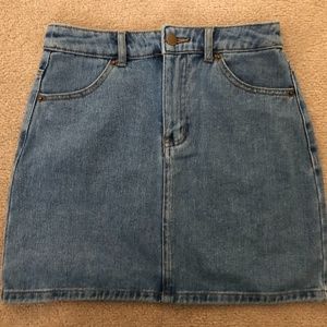 Forever21 Denim Mini Skirt